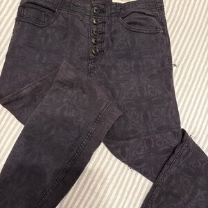 Pilcro and the letterpress black jeans